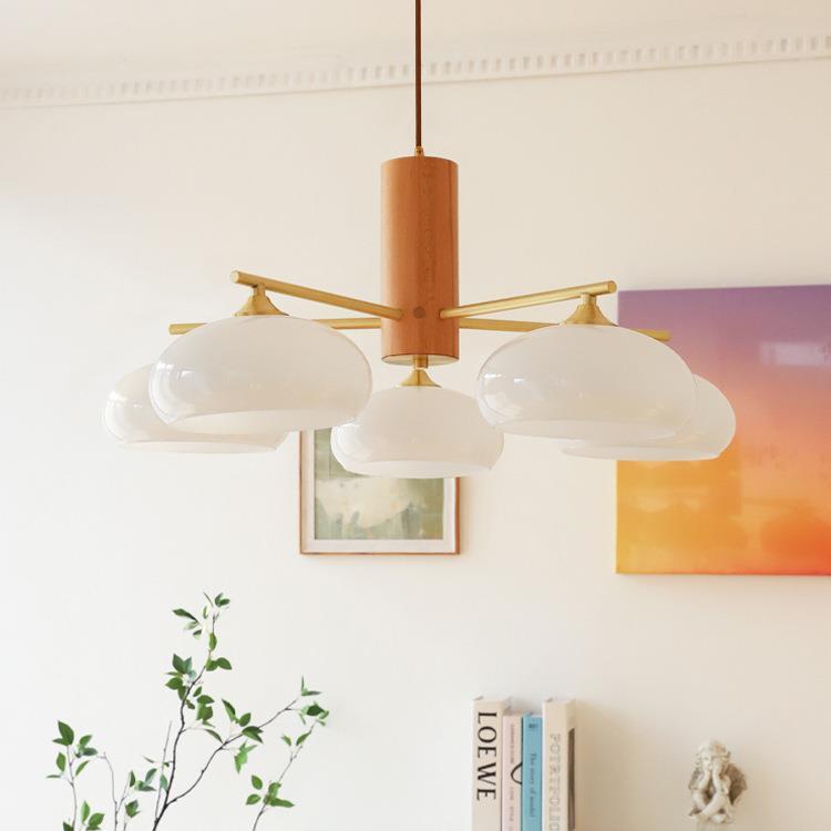 Alder Glass Globe Multi-Light Chandelier