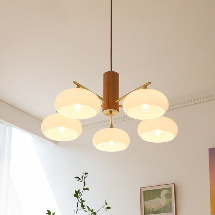 Alder Glass Globe Multi-Light Chandelier