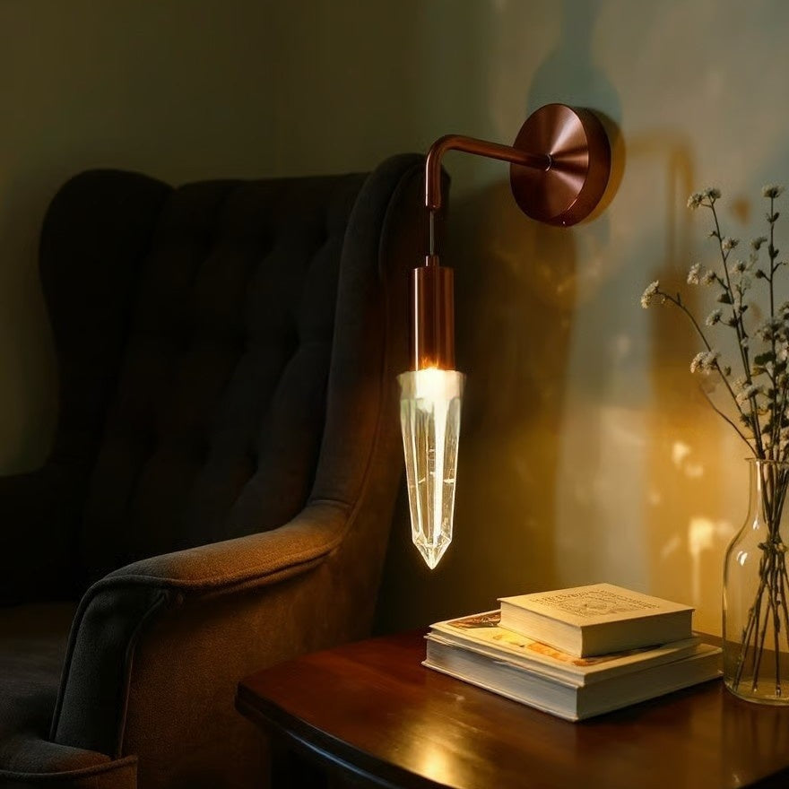 Lucent Crystal Accent Wall Light