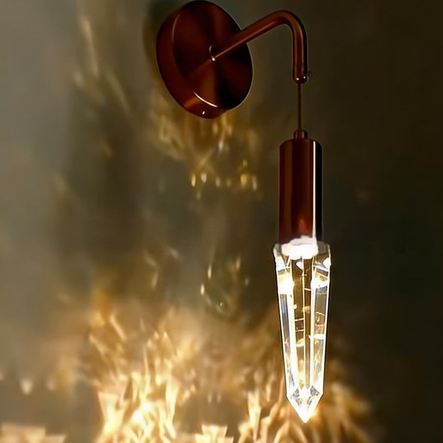 Lucent Crystal Accent Wall Light