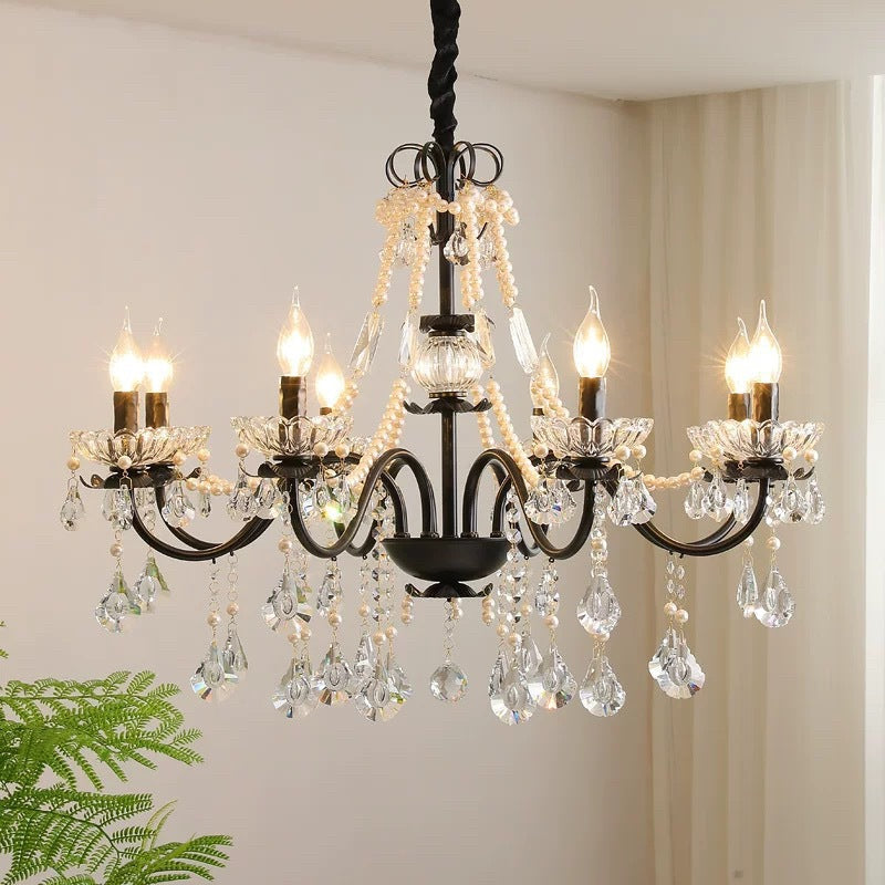 Noir Versailles Crystal Chandelier