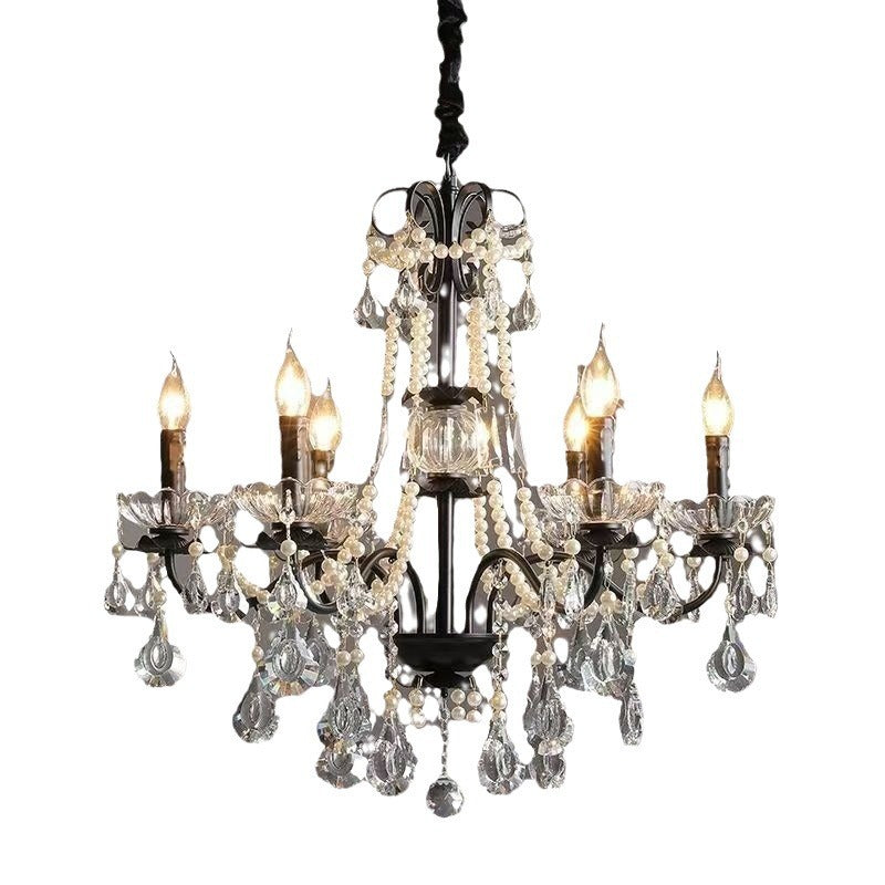 Noir Versailles Crystal Chandelier